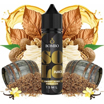 Bombo Solo Juice Shake & Vape Sweet Aged Tobacco 15 ml