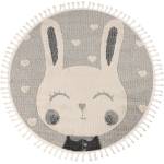 Obsession Кръгъл килим Fano Rabbit  Heart 133 см (fao395rahe133133r)