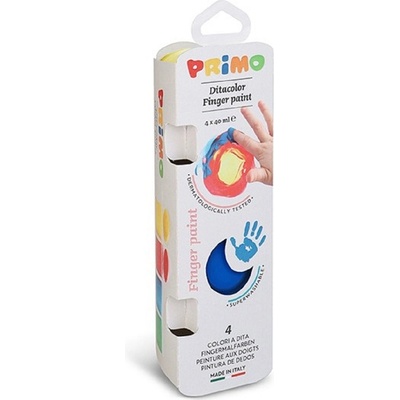 Primo Prstové barvy 4 x 40 ml