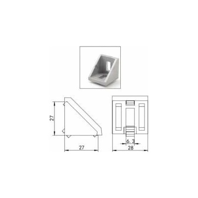 ehlinik Rohovník 28x27mm K30, 1ks – Sleviste.cz