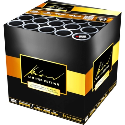 Kompaktní ohňostroj Signature range 25 ran 25 mm