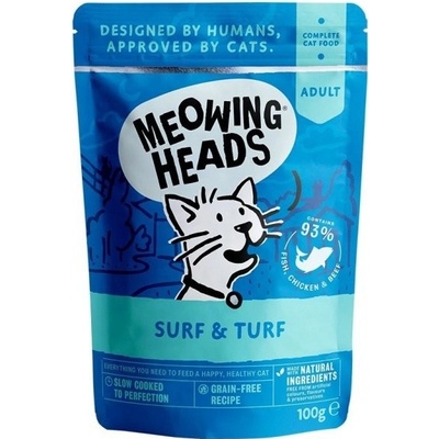 MEOWING HEADS Surf & Turf 100 g