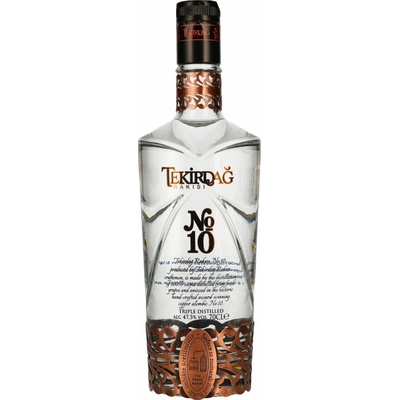 TEKIRDAG RAKISI NO. 10 47.5% 0,7 l (čistá fľaša)