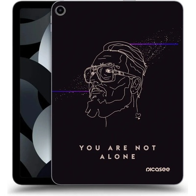 Picasee silikónový prehľadný obal Apple iPad Air 5 10.9 2022 You are not alone