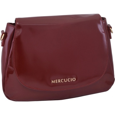 Mercucio dámská kožená crossbody kabelka červená 280706