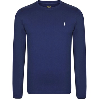 Ralph Lauren Тениска POLO RALPH LAUREN Long Sleeve Crew Neck T-Shirt - Navy / White