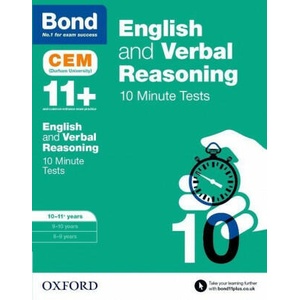 Bond 11+: English & Verbal Reasoning: CEM 10 Minute Tests | Michellejoy Hughes (2016)