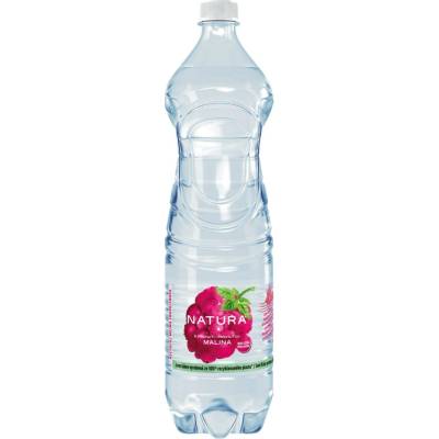Natura Ochucená voda malina 6 x 1,5 l