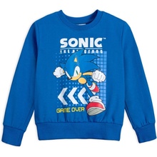 Chlapecká mikina Sonic Game Over modrá