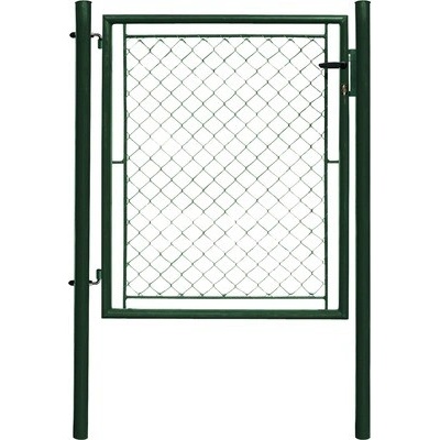 Bránka Pilecký Ideal 100x145 cm zelená vr. zámku s vložkou