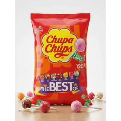 Chupa Chups The Best Of lízátka 120 ks 1,44 kg