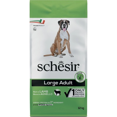 Schesir Dog Large Adult s jahňacím 2 x 12 kg