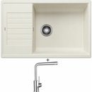 Sety kuchynských drezov a batérií Set Blanco Zia XL 6 S Compact + Mila
