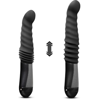 Image 1 of Blush Novelties Temptasia Lazarus Thrusting Dildo Black