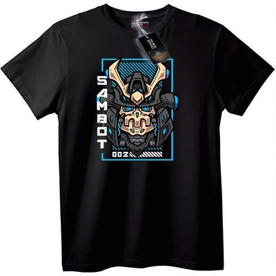 NOONEBRAND Тениска SamBot 002 Робот - XS, Black