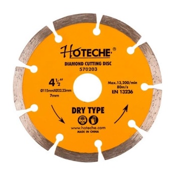 Hoteche Diamantový řezný kotouč 115 mm HT570203