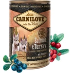 CARNILOVE Paté Turkey & Salmon for Puppies - Беззърнен месен пастет с пуешко месо и сьомга за кученца 400гр