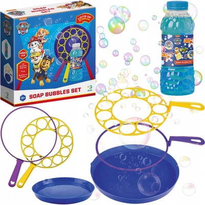 Sada na výrobu mýdlových bublin Tlapková patrola 450ml Dodo
