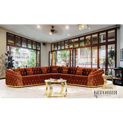 Мебелна фабрика НОВ ДОМ - гр. Ямбол Холов ъгъл Бегония (Продукт 799)