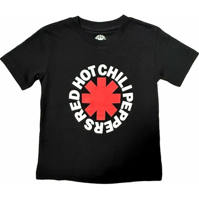 Red hot chili peppers Classic Asterisk čierna