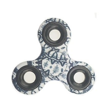 Fidget spinner černo-bílý