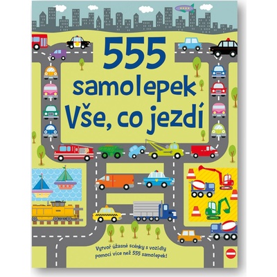555 samolepek Vše co jezdí – Zboží Dáma