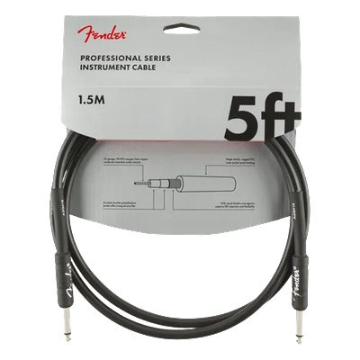 Fender Professional Instrument cable S/S 1.5 m