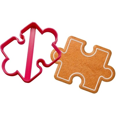 Vykrajovátko Puzzle 7,4 x 10,5 cm - 3D tisk - Dortmarket – Sleviste.cz