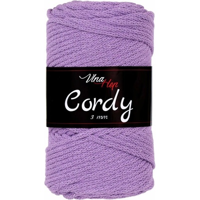 Příze Cordy 3mm 8051 světle fialová