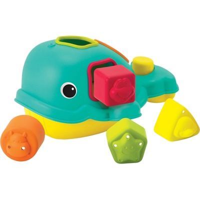 Infantino Бебешка играчка за баня Infantino - Orca the Whale, сортер (IN305087)