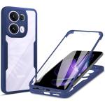 Techsuit Калъф за Oppo Reno13 Pro - ColorVerse 360 Series + Screen Protector - Син