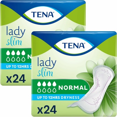 TENA Lady Slim Normal mäkké inkontinenčné vložky 48 ks