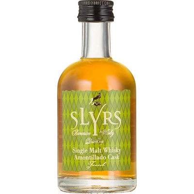 Slyrs Single Malt Whisky Amontillado Cask Finish 46% 0,05 l (čistá fľaša)
