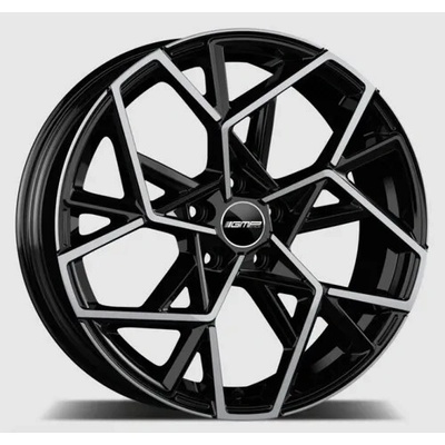 GMP CARTESIO 8X19 5X112 ET43 black polished