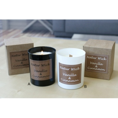 Lima Natur Wick Vanilka a skořice Aroma černá 175 g