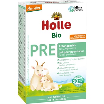 Holle pre БИО Козе мляко за кърмачета (недоносени) 400 г