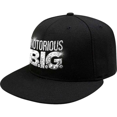 Notorious B. I. G Notorious B. I. G. Sonic Silver Logo Шапка с козирка Black UNI (BIGSBCAP02B)