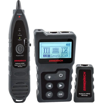 Levenhuk Цифров търсач за кабели Ermenrich NetGeeks NP40 (82550)