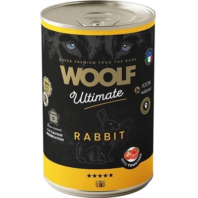 Woolf Ultimate Adult Rabbit with Tomato 400 g