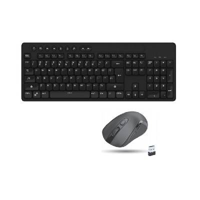 Комплект клавиатура и мишка Redragon - Combo BS-7094, безжичен, BDS, черен (BS-7094)