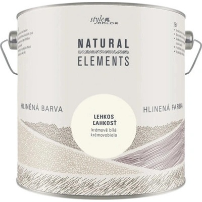 StyleColor Natural Elements 2,5 l krémová biela