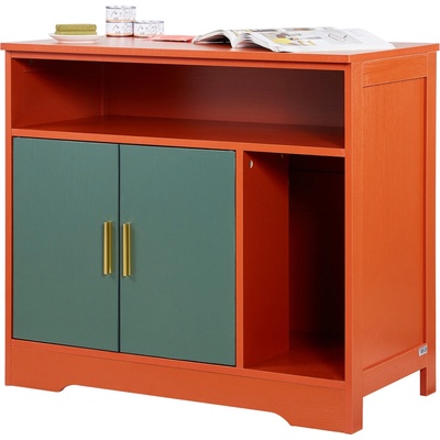 Vevor Drevená skrinka na mačací záchod 79,2 x 43 x 71 cm