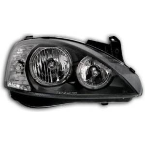  Кристални фарове opel corsa c (2001-2006) - черни