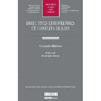 directives européennes et conflits de lois | Mathieu b