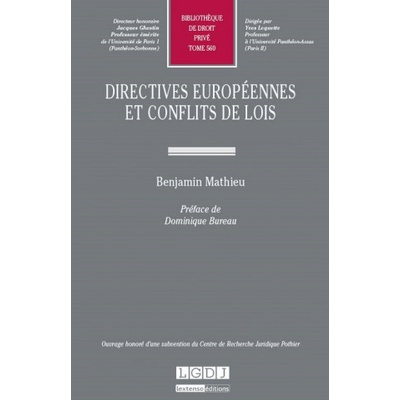 directives européennes et conflits de lois | Mathieu b