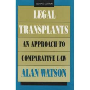 Legal Transplants | Alan Watson (ISBN: 9780820315324)