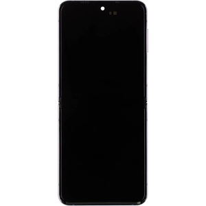 Samsung LCD дисплей + тъч модул + преден капак F721 Galaxy Z Flip 4 5G Bora Purple (GH82-30239B)