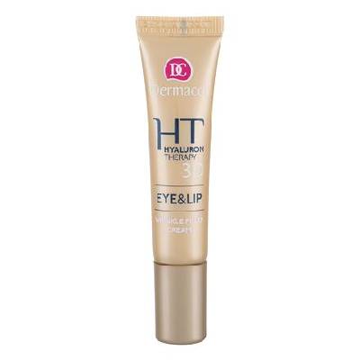 Dermacol 3D Hyaluron Therapy Eye&Lip Wrinkle Filler Cream remodelační krém na oči a rty 15 ml pro ženy