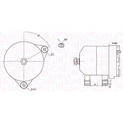 Generátor MAGNETI MARELLI 063731915010