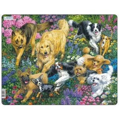 Larsen - Детски пъзел - Кучета - 32 части (FH33)
